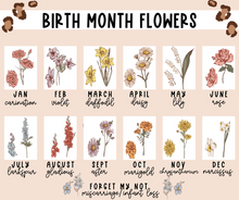 Load image into Gallery viewer, Birth Month Flower Tee

