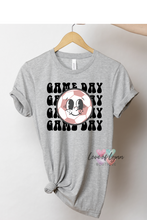 Load image into Gallery viewer, Stacked Game Day Soccer Smiley
