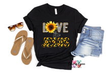 Load image into Gallery viewer, Love Like Jesus Sunflower/Stripes
