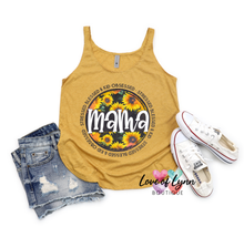 Load image into Gallery viewer, Mama Sunflower Tank
