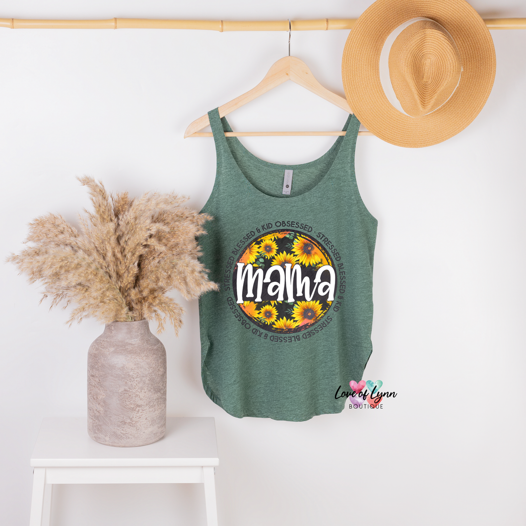 Mama Sunflower Tank