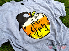 Load image into Gallery viewer, Halloween Teacher Apple
