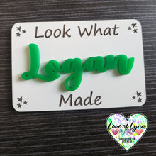 Load image into Gallery viewer, Look What I Made - Personalized Magnets
