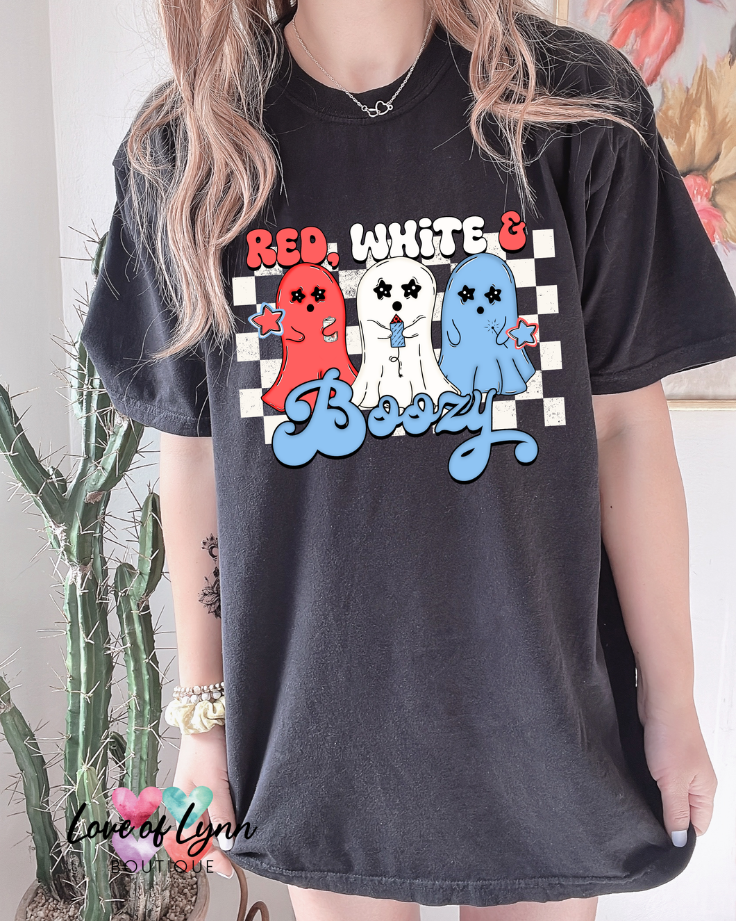 Red, White, & Boozy Comfort Colors