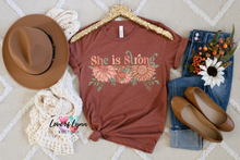 Load image into Gallery viewer, She is Strong Boho Floral
