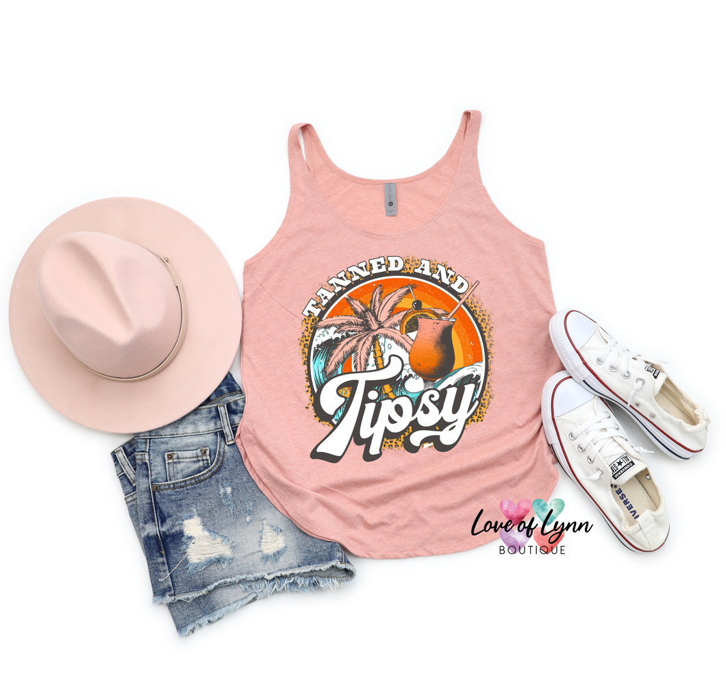 Tanned & Tipsy Tank