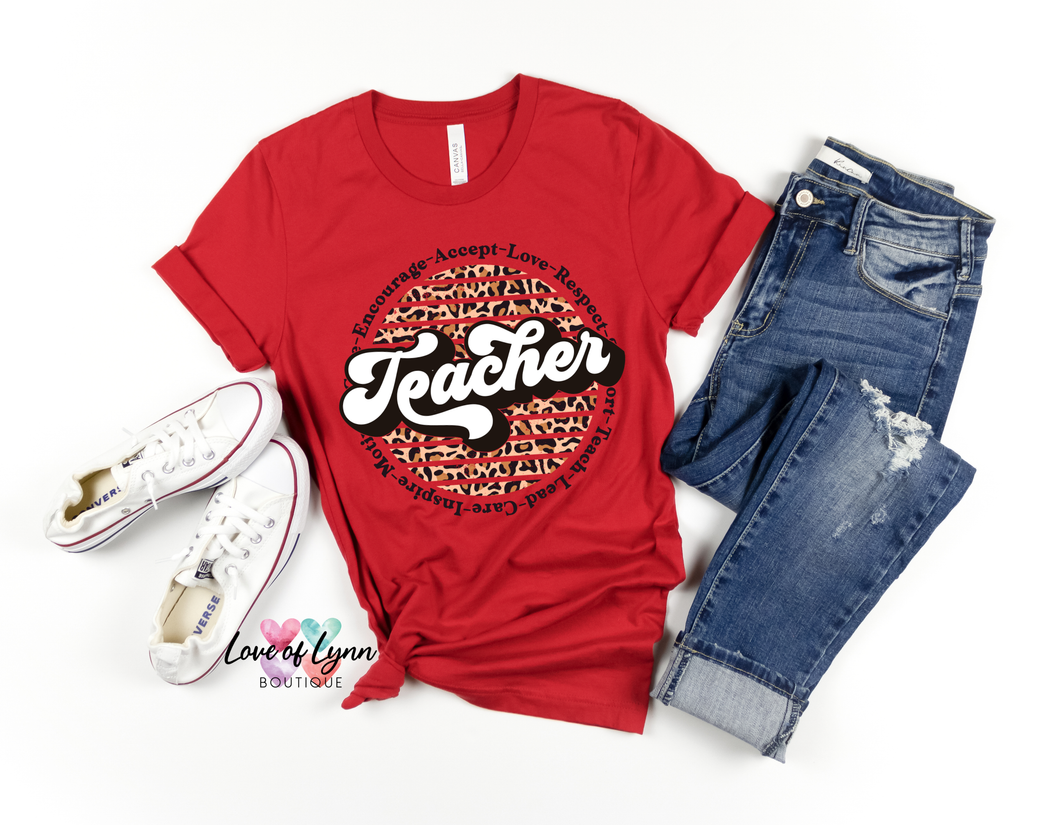 Teacher Leopard Circle