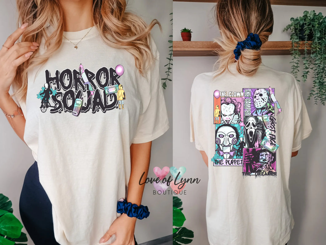 Horror Squad Comfort Colors Tee
