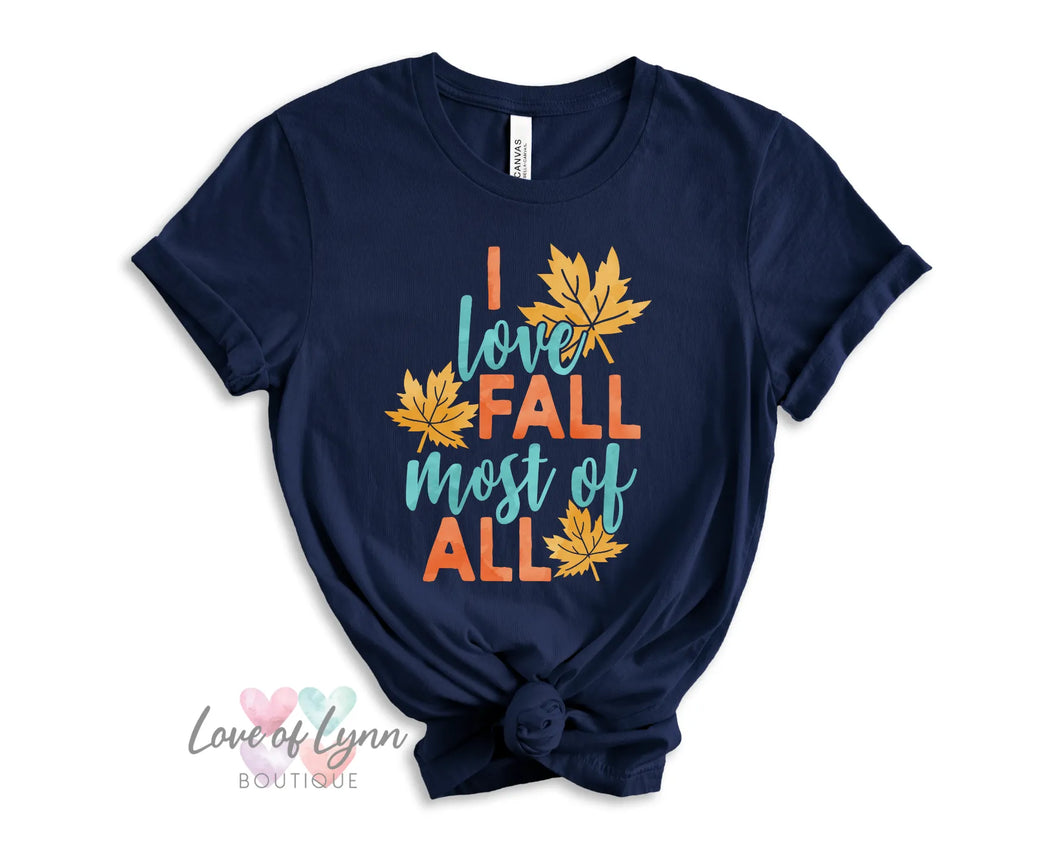 I Love Fall Most of All