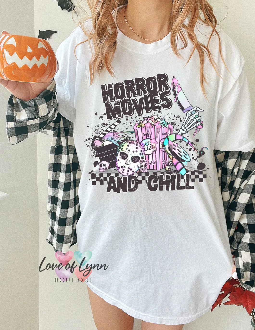 Horror Movies & Chill [Comfort Colors]